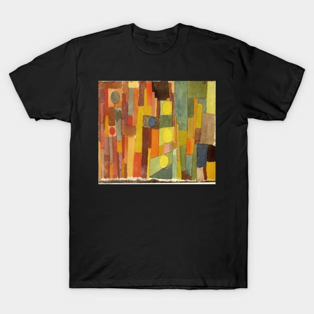 Paul klee art colorful T-Shirt by Linnystore